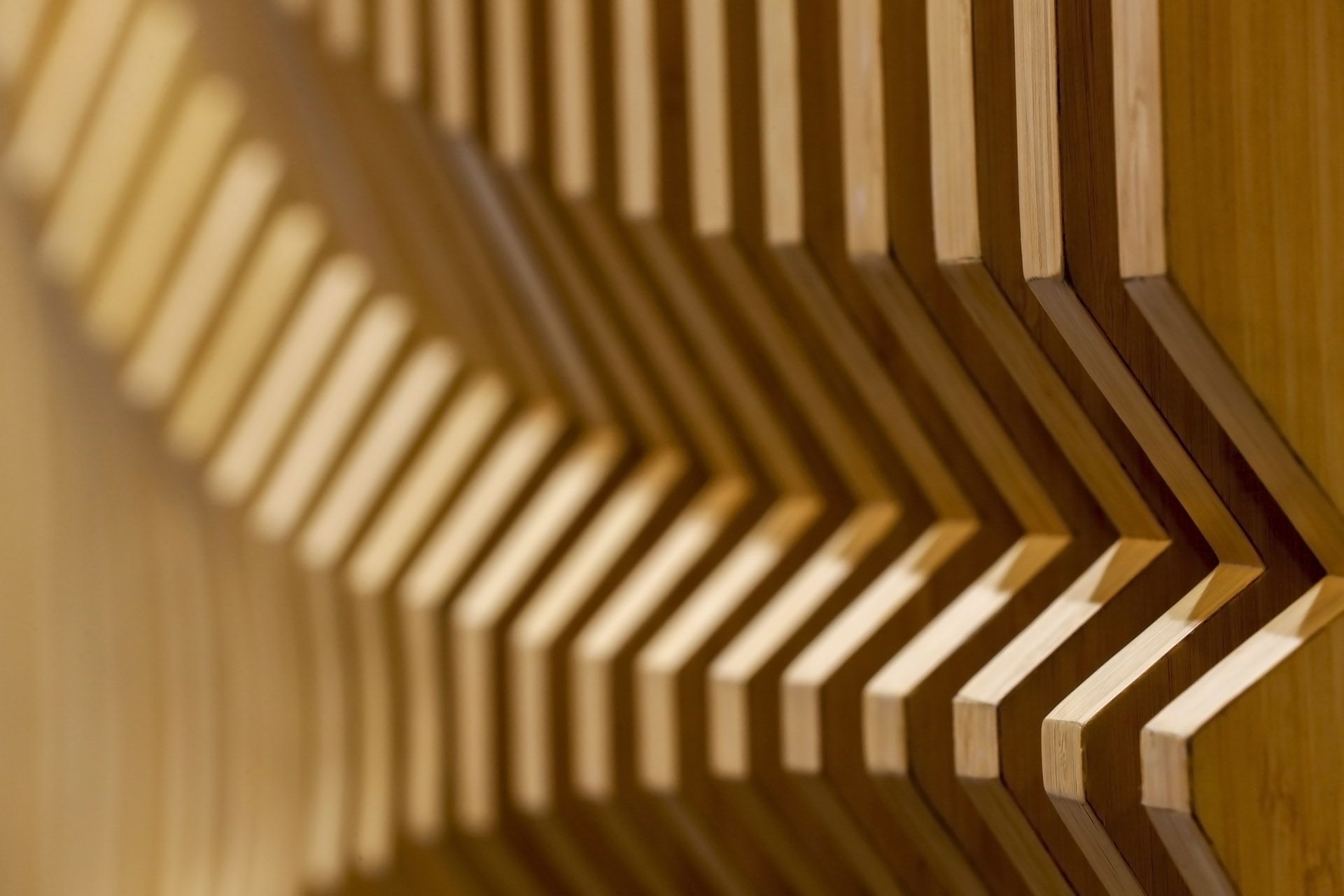 close-up shot of wooden lines on the wall